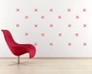 Damask Wall Pattern Decal Modern Vinyl Art Stickers